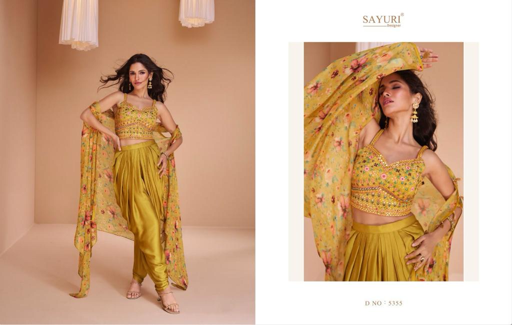 Sayuri Palki Heavy Satin Silk Party Wear Readymade Catalog
